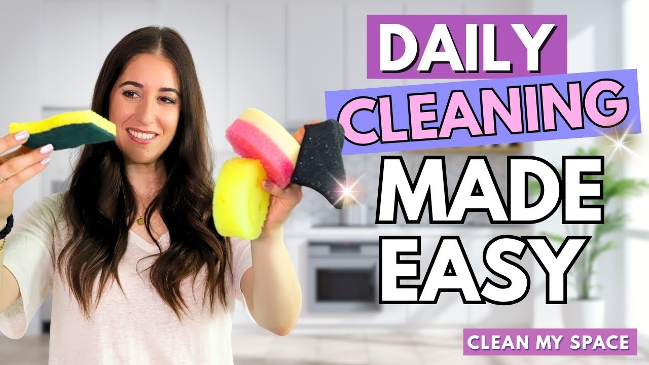 Build Your Perfect Daily Cleaning Routine in 4 Steps