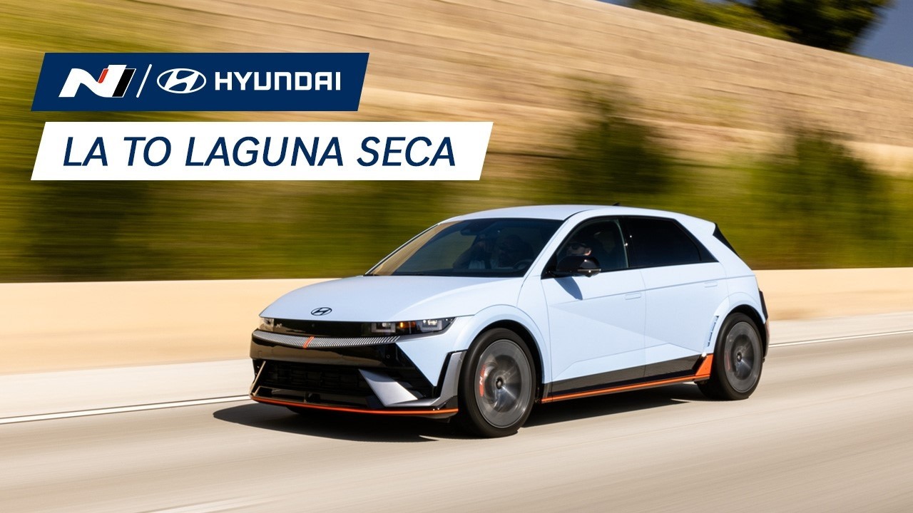 Hyundai Ioniq 5N Road Trip: LA to Laguna Seca Charging Stops