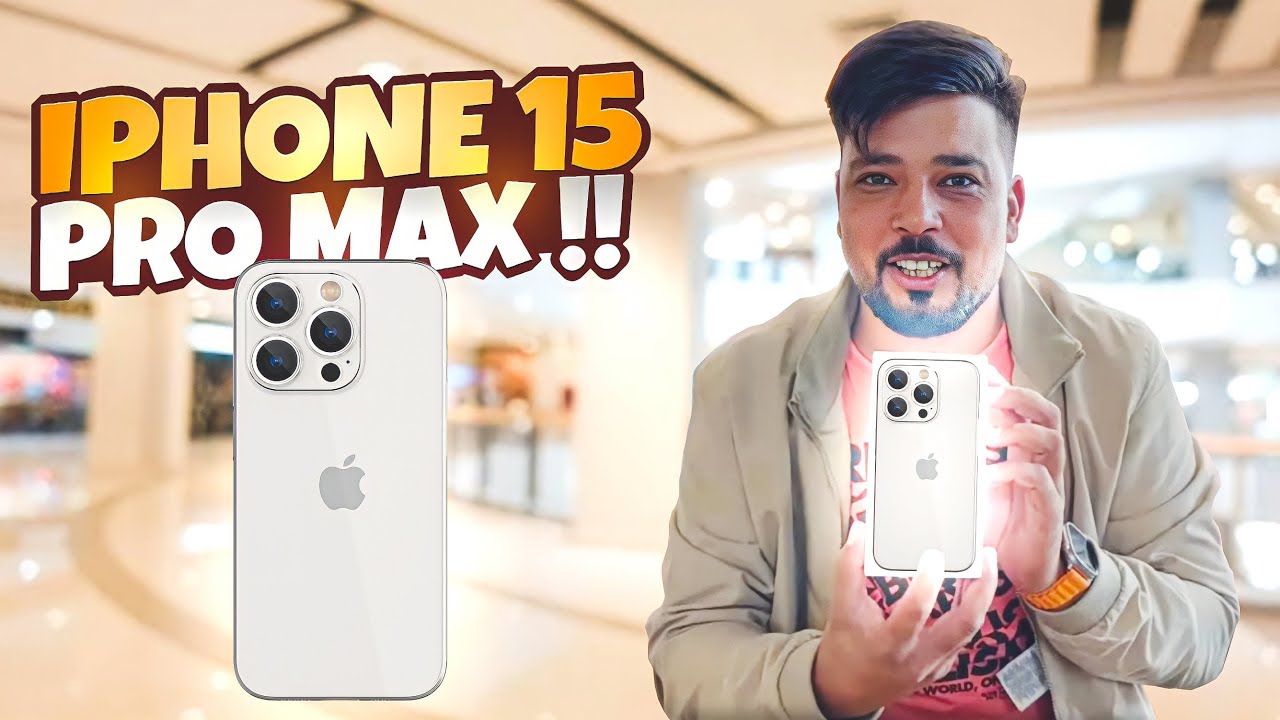 iPhone 15 Pro Max Unboxing: First Impressions & Gift Surprise