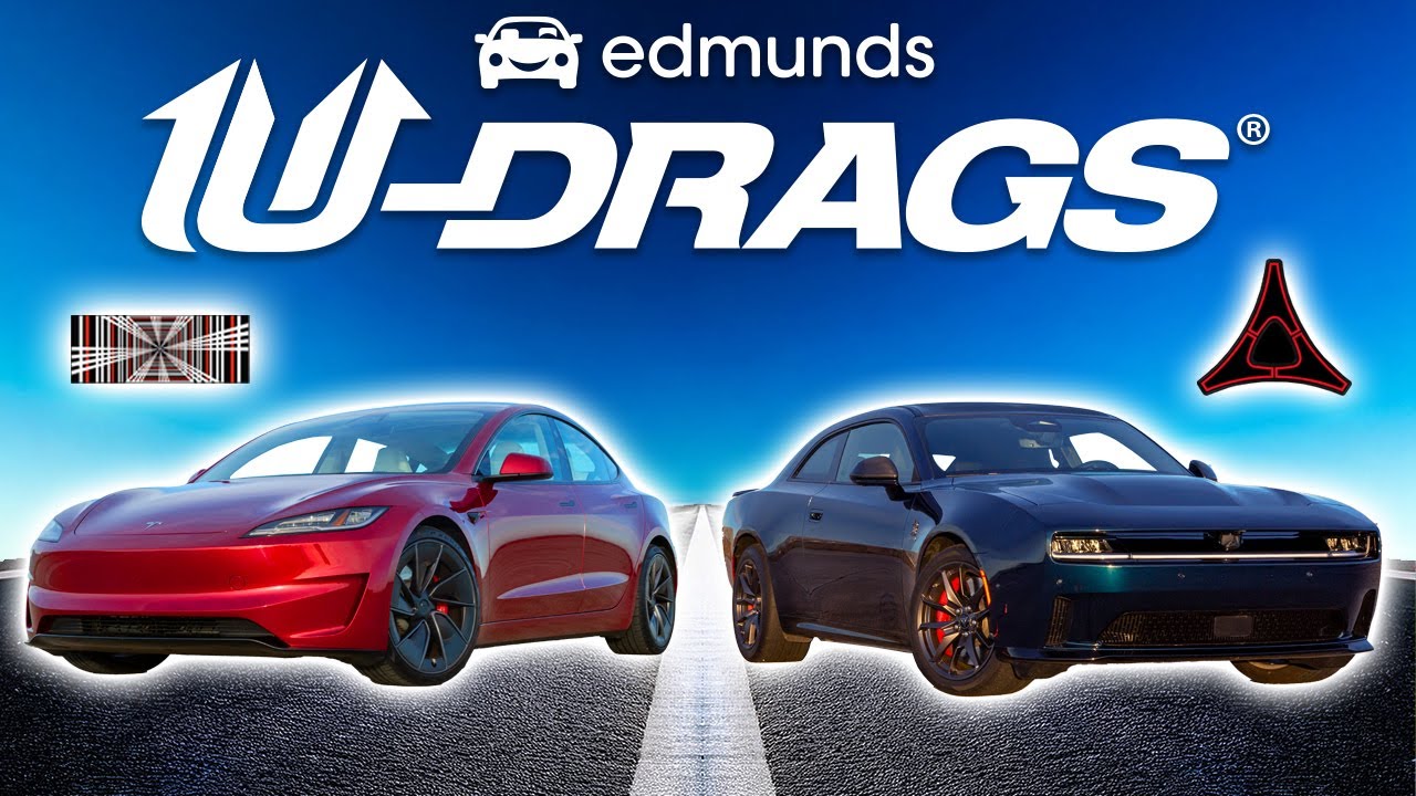 Tesla Model 3 Performance vs Dodge Charger EV: U-Drag Showdown