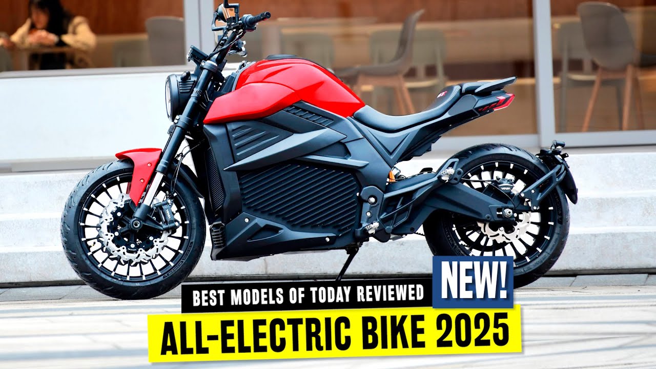 Top 7 Electric Motorcycles 2024-2025: Specs, Range & Charging