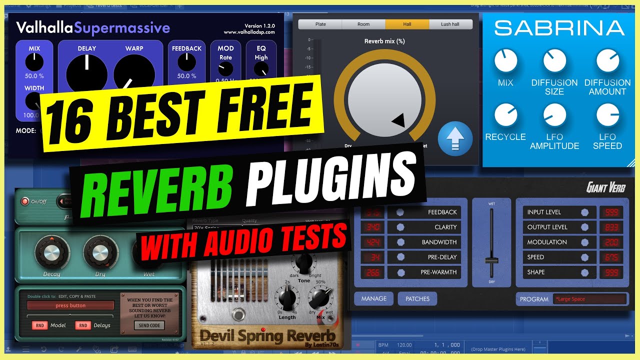 Top 15 Free Reverb Plugins for Professional Quality Mixes