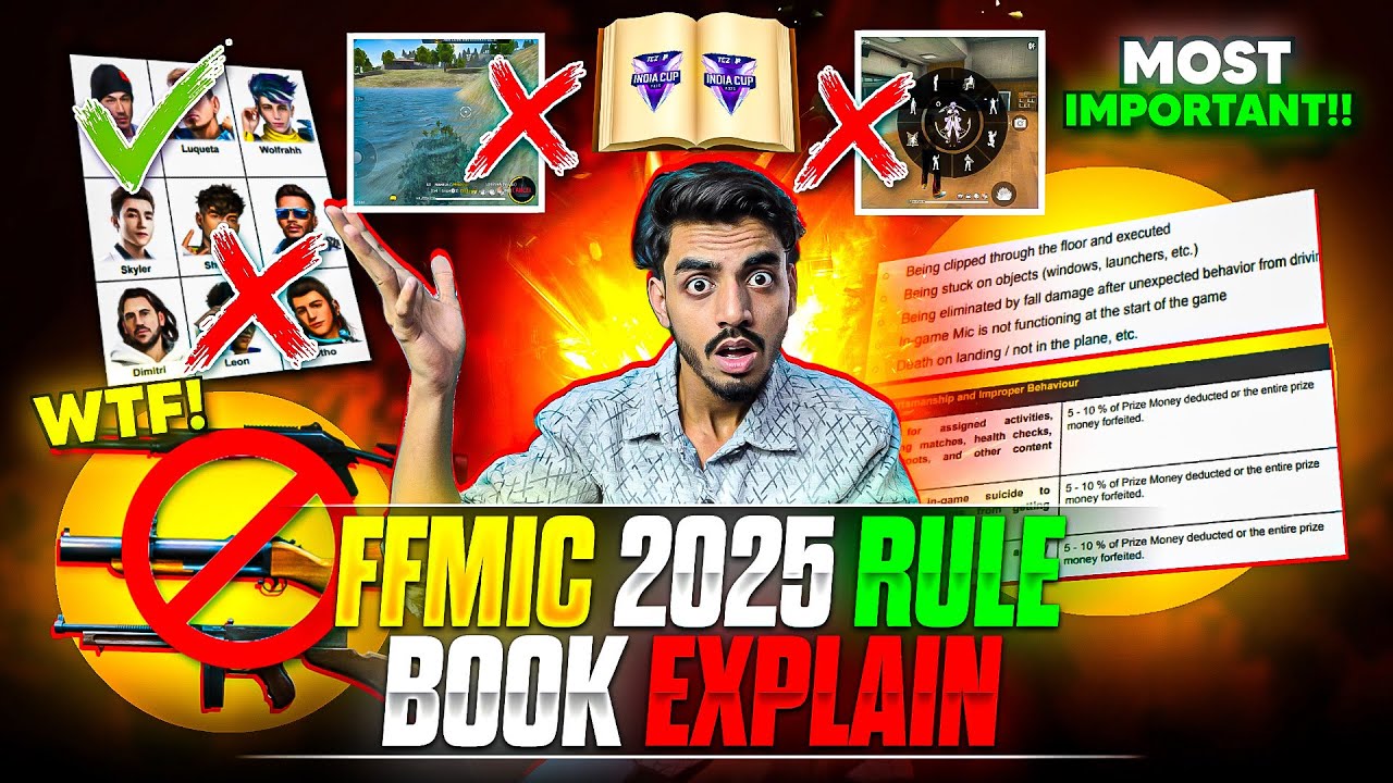 Free Fire Max India Cup 2025 Rules: Shocking Changes Revealed