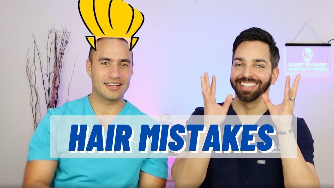 Top 5 Hair Mistakes to Avoid (Dermatologist Solutions)