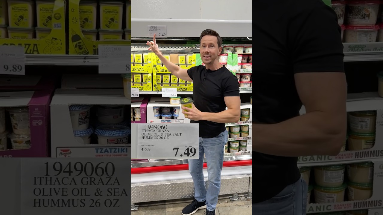 Clean Costco Finds: Bobby-Approved Hummus & Real Veggie Burgers