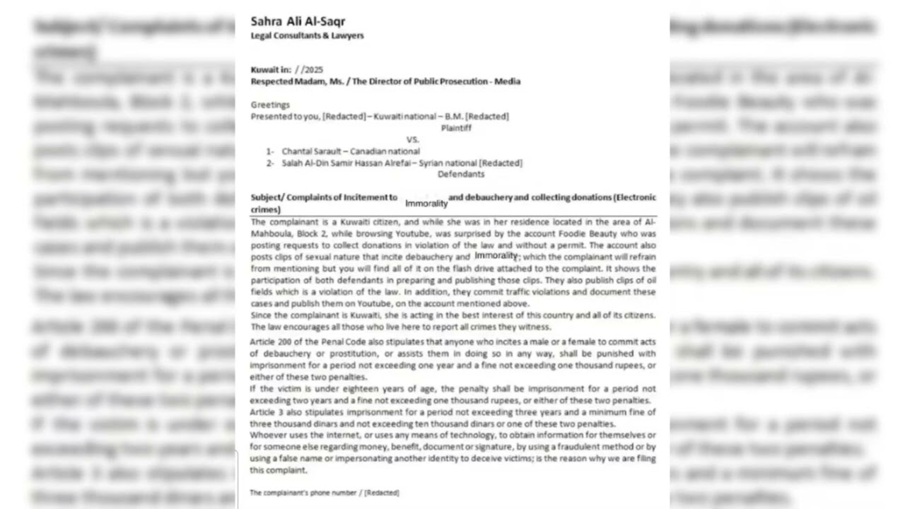 Foodie Beauty's Kuwait Legal Crisis: Lawsuit Details & Potential Penalties
