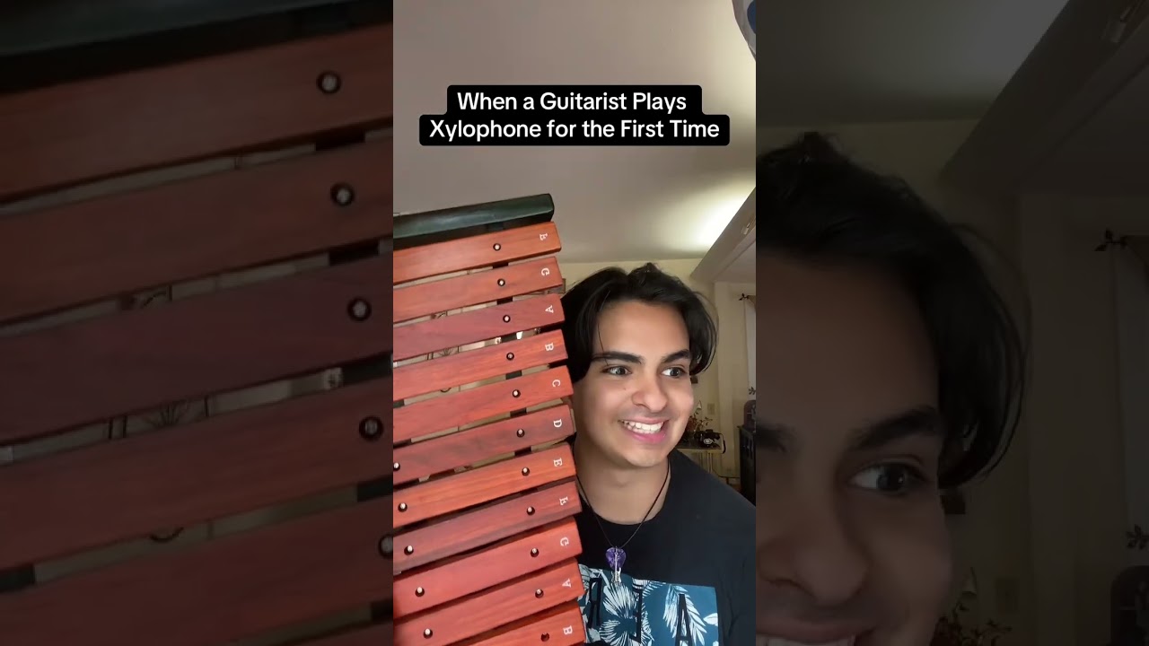 Guitarist Plays Xylophone: Surprising Challenges & Advantages