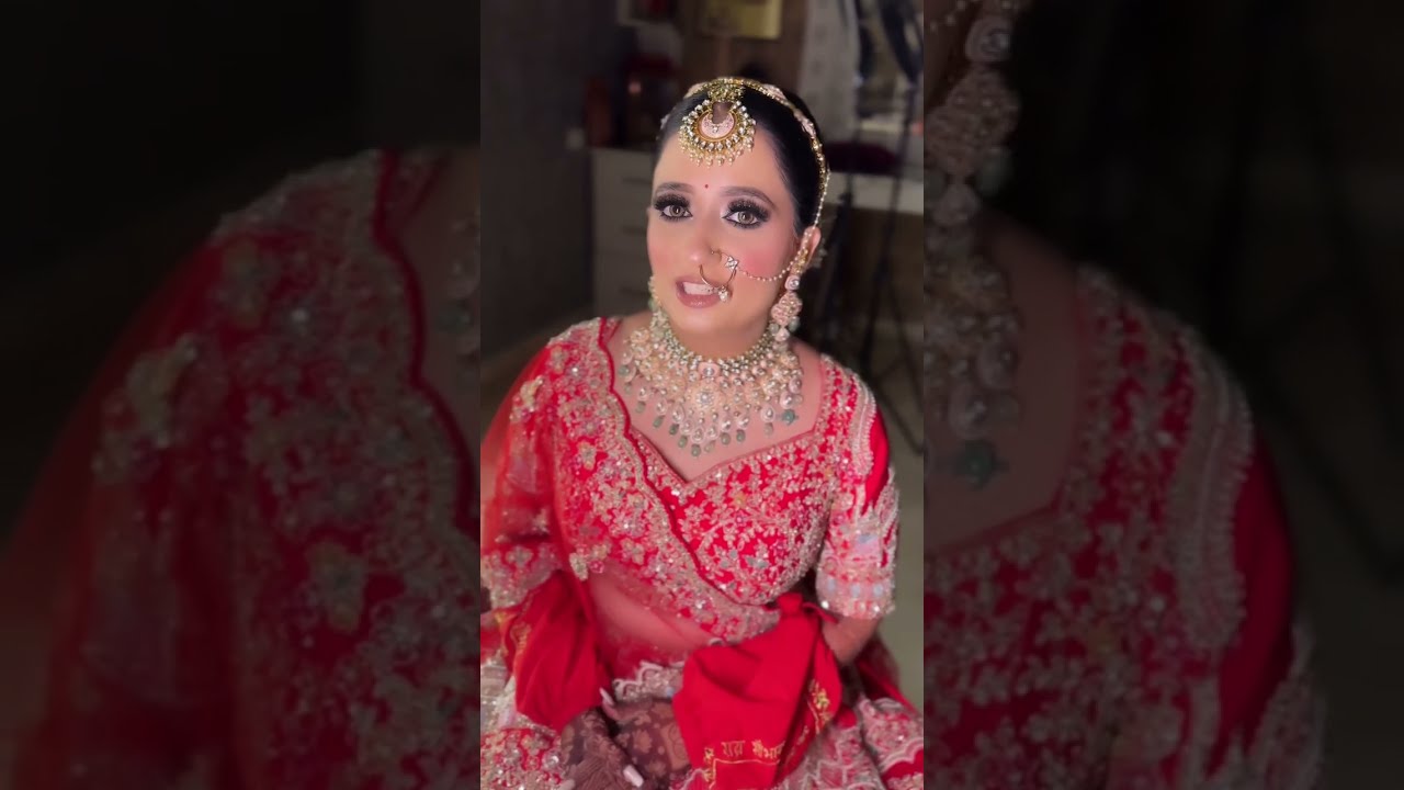 Traditional Indian Makeup Tutorial: Copper Glitter Transformation