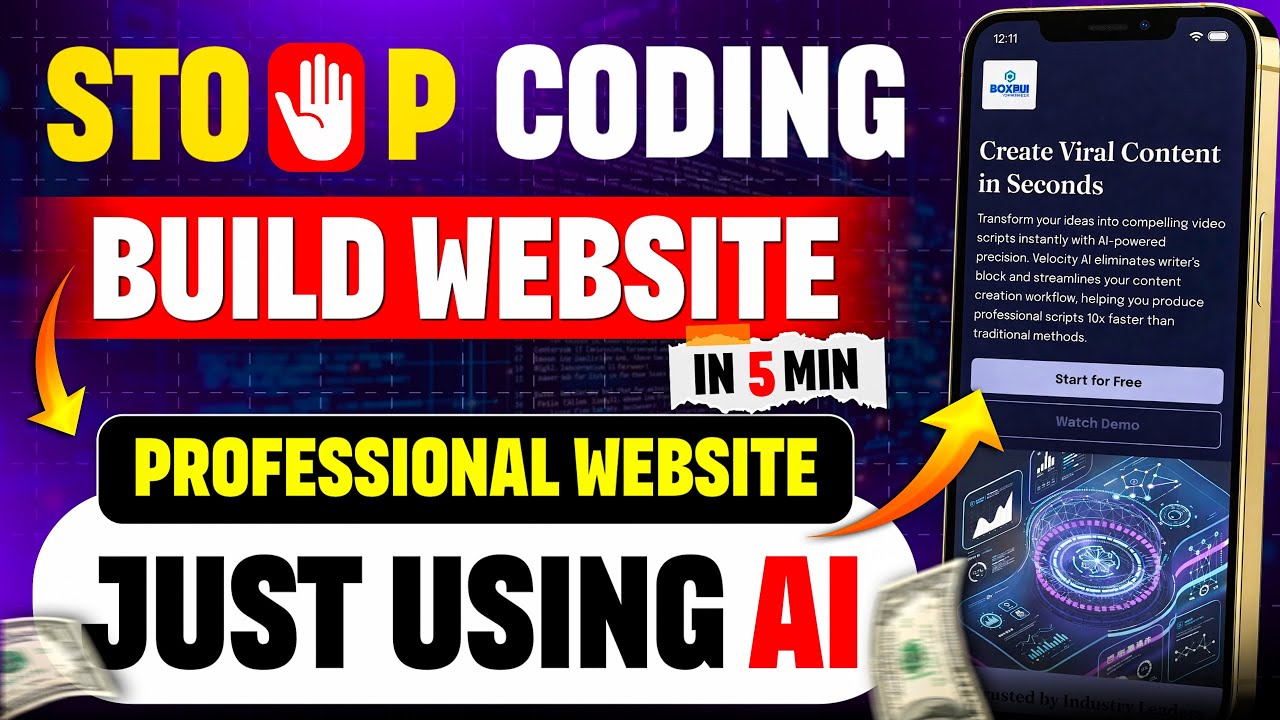 Build Professional Website in 5 Minutes Using Gamma AI