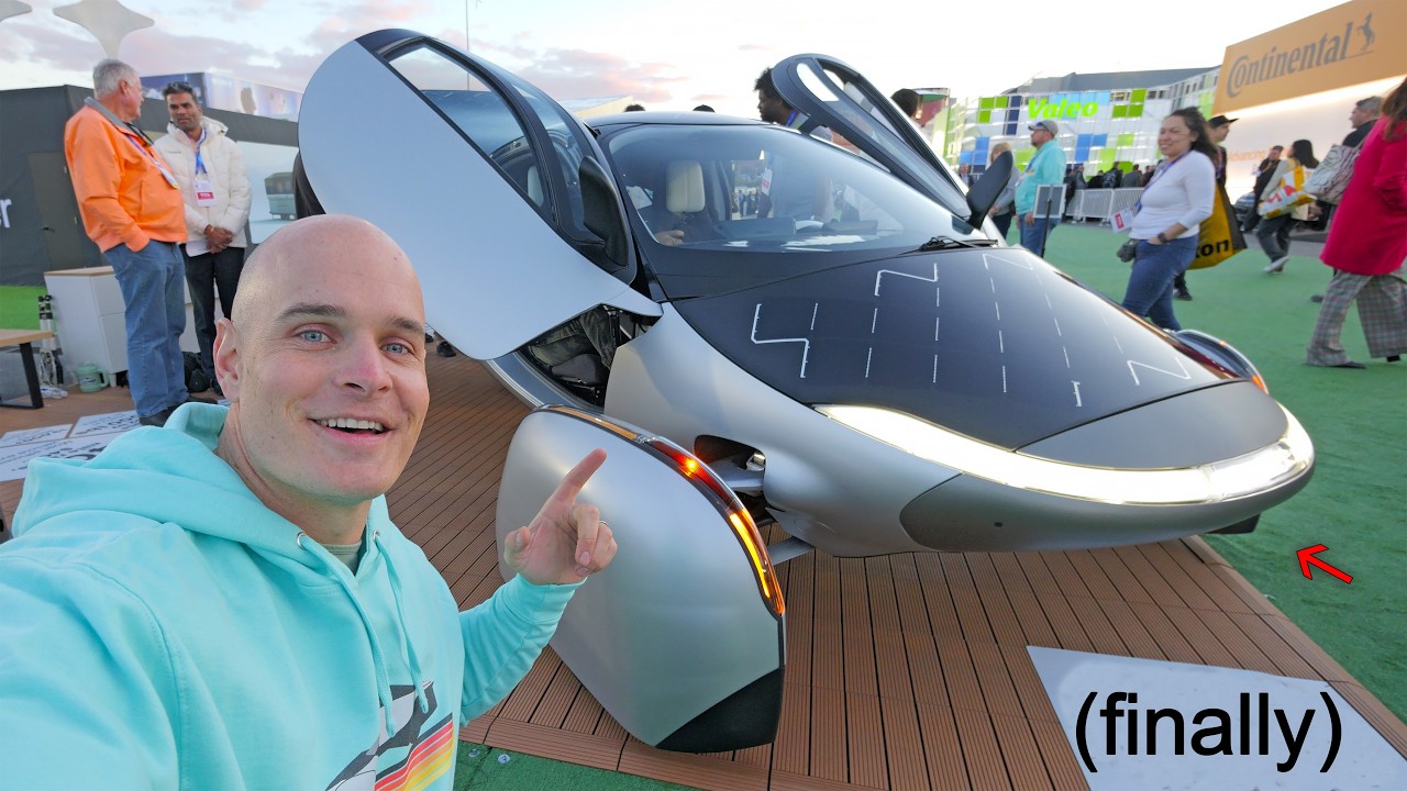 Top 3 Future Vehicles at CES 2025: Flying Cars to Solar Rides