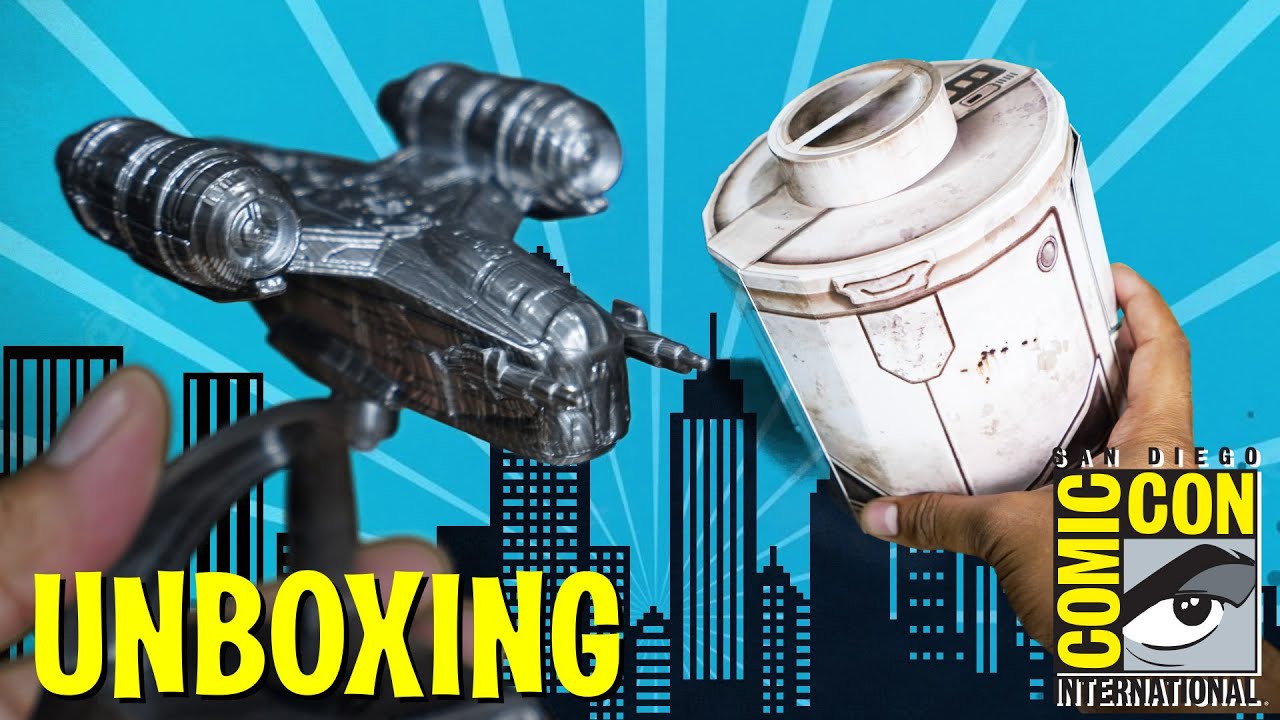 Mattel SDCC Razor Crest Unboxing & Review