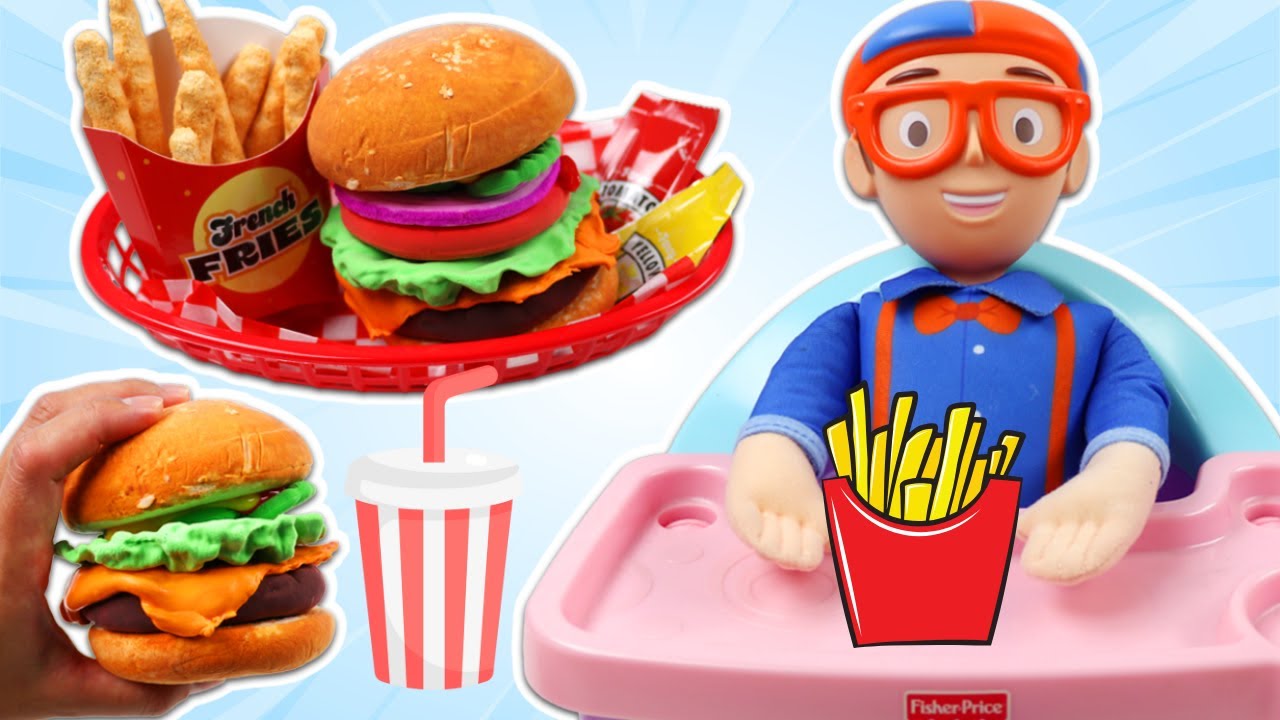 Easy Pretend Play Burger Recipe for Fun Kids Activity