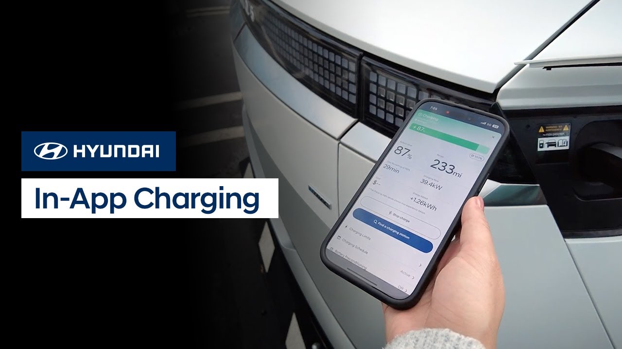 Hyundai EV In-App Charging: Setup & Usage Guide
