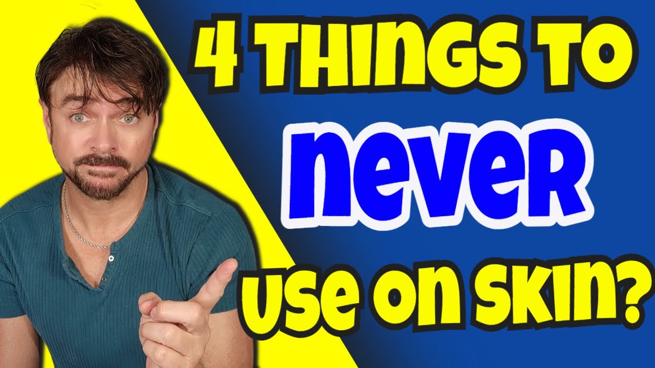 4 Skin-Damaging Products to Avoid Immediately