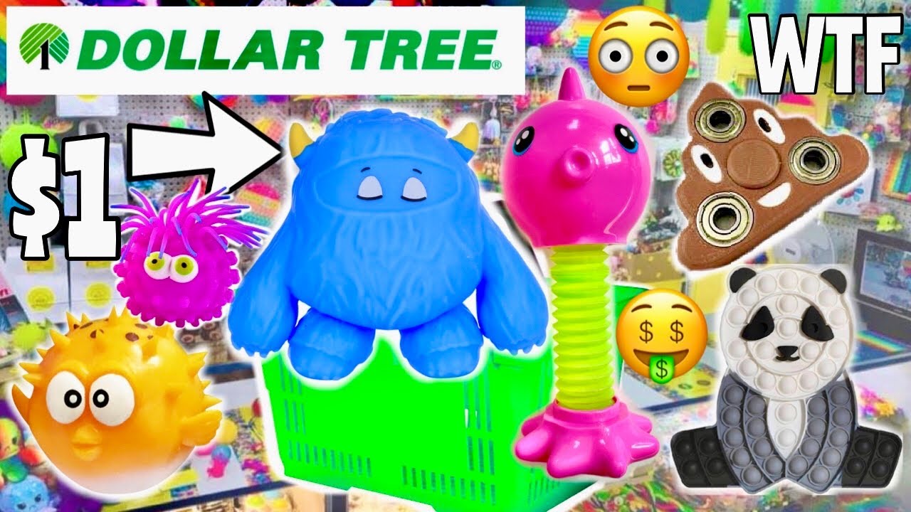 Weirdest Dollar Tree Fidget Toys Revealed (2023 Finds)