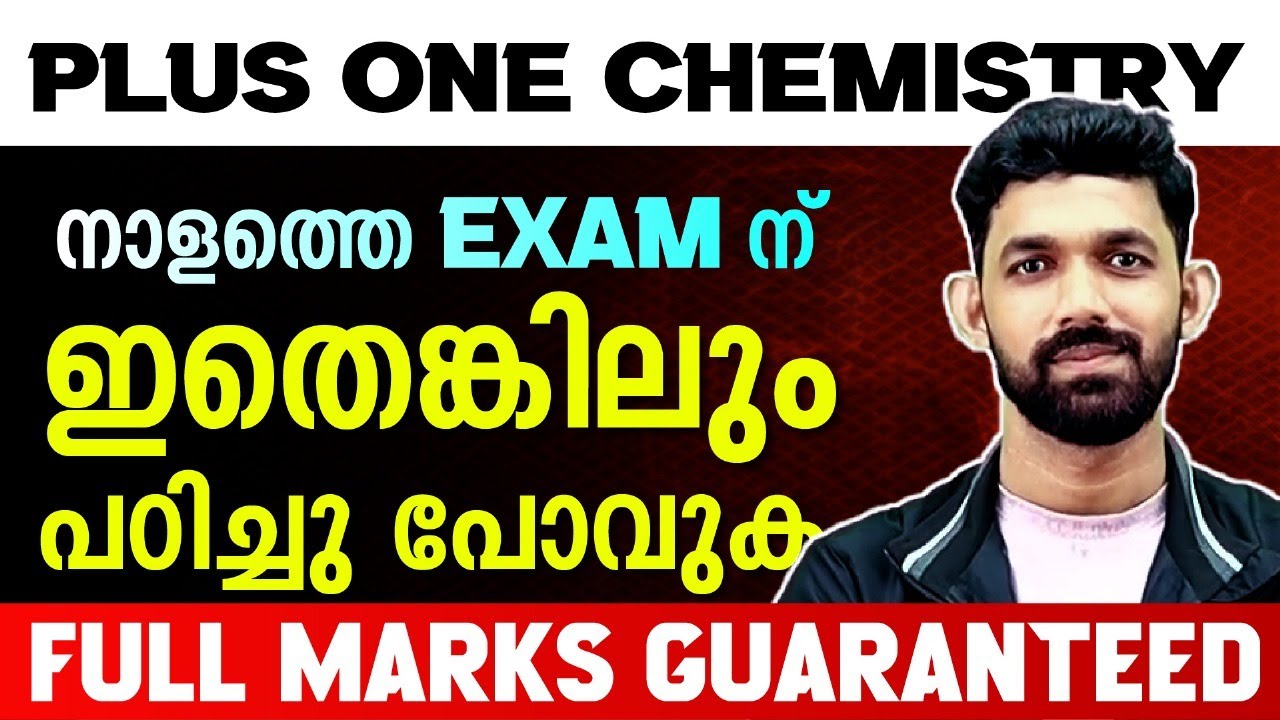 Essential Chemistry Concepts: Last-Minute Exam Survival Guide