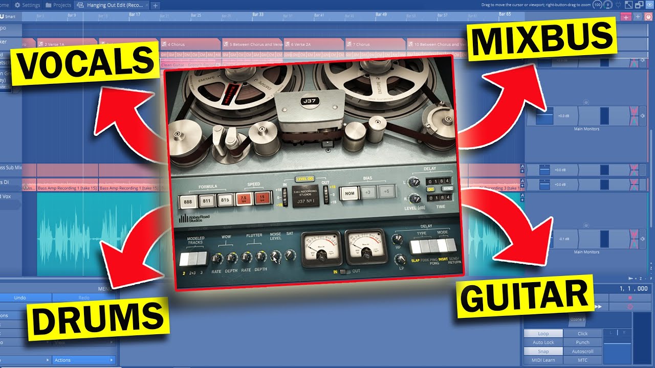 Waves J37 Tape Mastery: Elevate Mixes with Analog Warmth