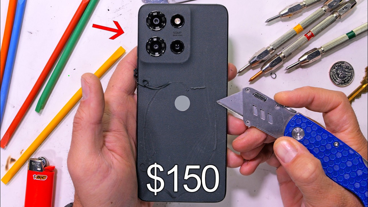 Moto G Durability Test: How a $150 Phone Outlasts Premium Flagships