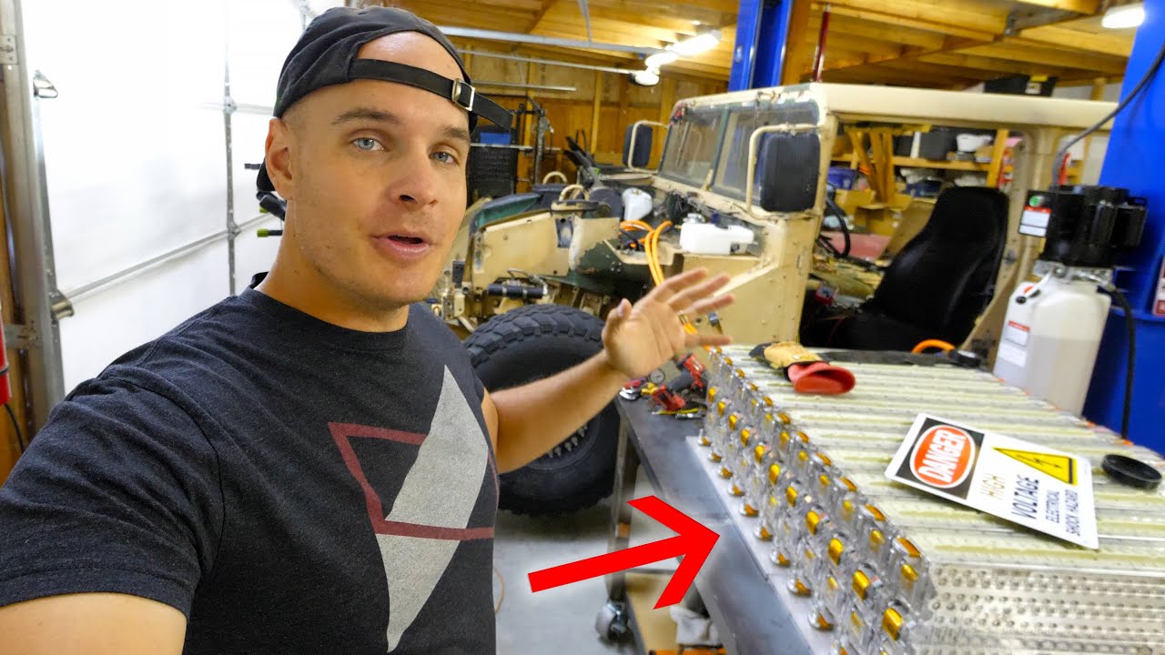 Military Humvee EV Conversion: Power & Process