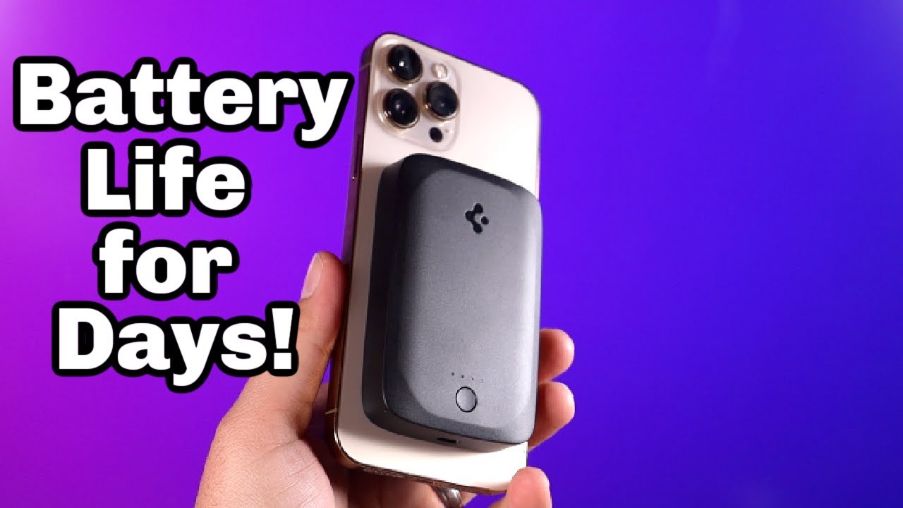 Spigen Arc Hybrid MagSafe Power Bank Review: 80% Extra iPhone Charge