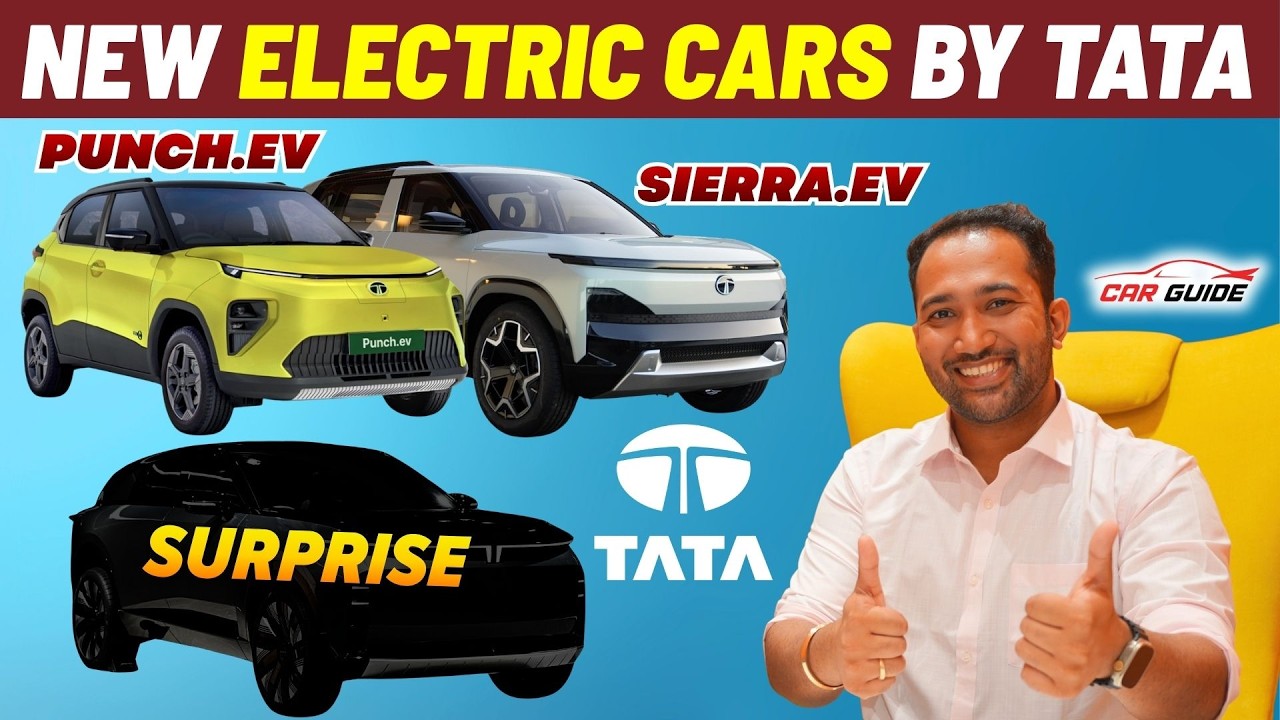 Tata's 2026 EV Lineup: Punch EV, Curvv EV, Avinya Revealed