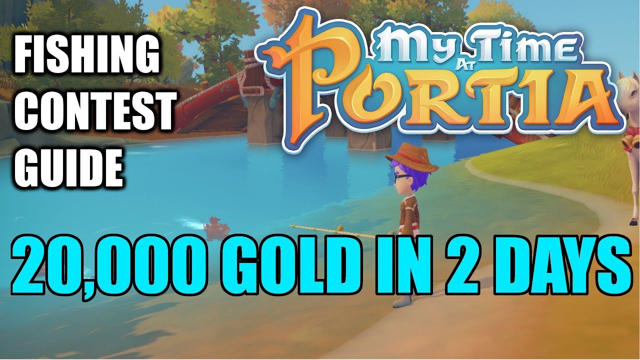 Fishing Contest Profit Guide: Earn 20k+ Gold in My Time at Portia