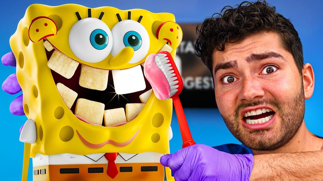SpongeBob Dental Cleaning Challenge: Cavity-Free Tips & Tools