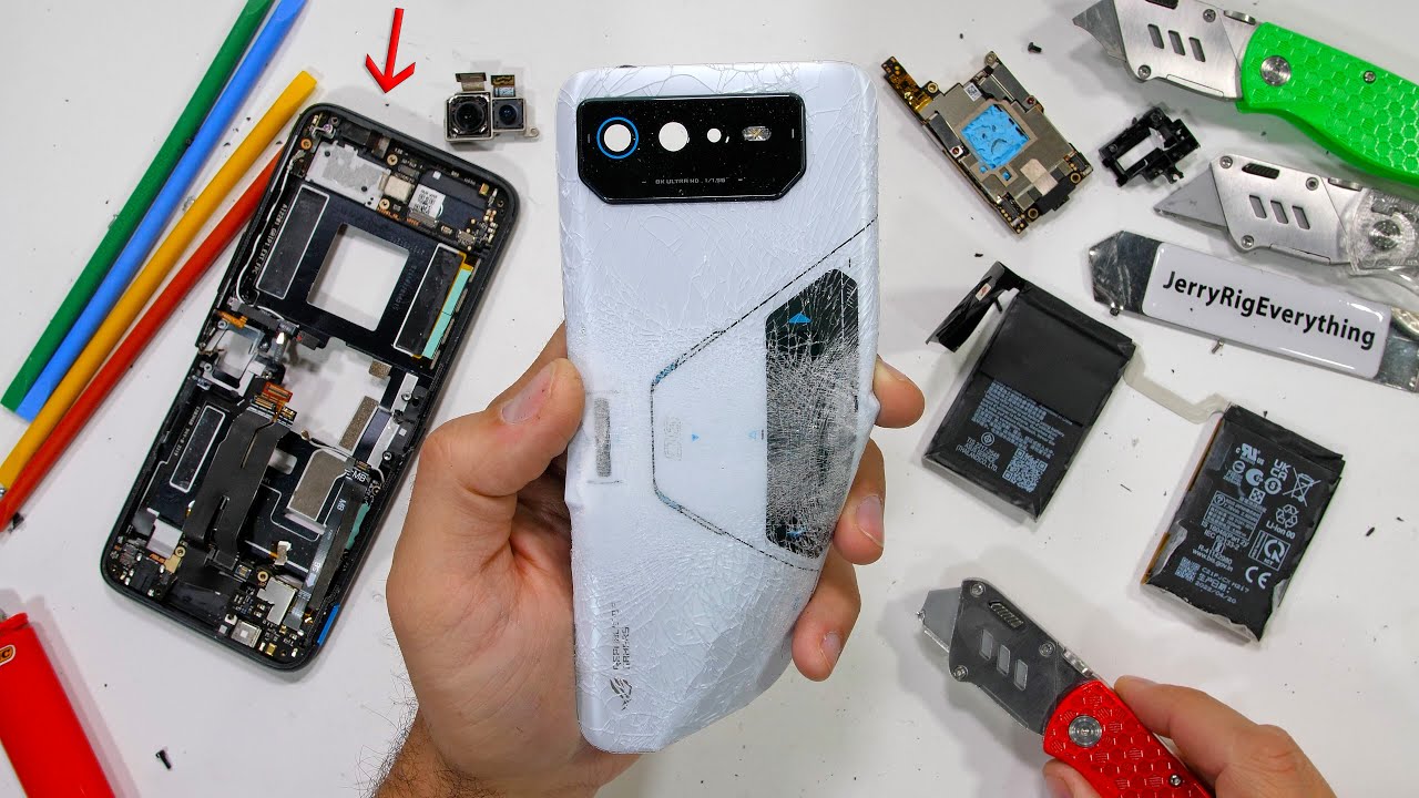 Why ASUS ROG Phone 6 Pro Failed Bend Test: Teardown Analysis