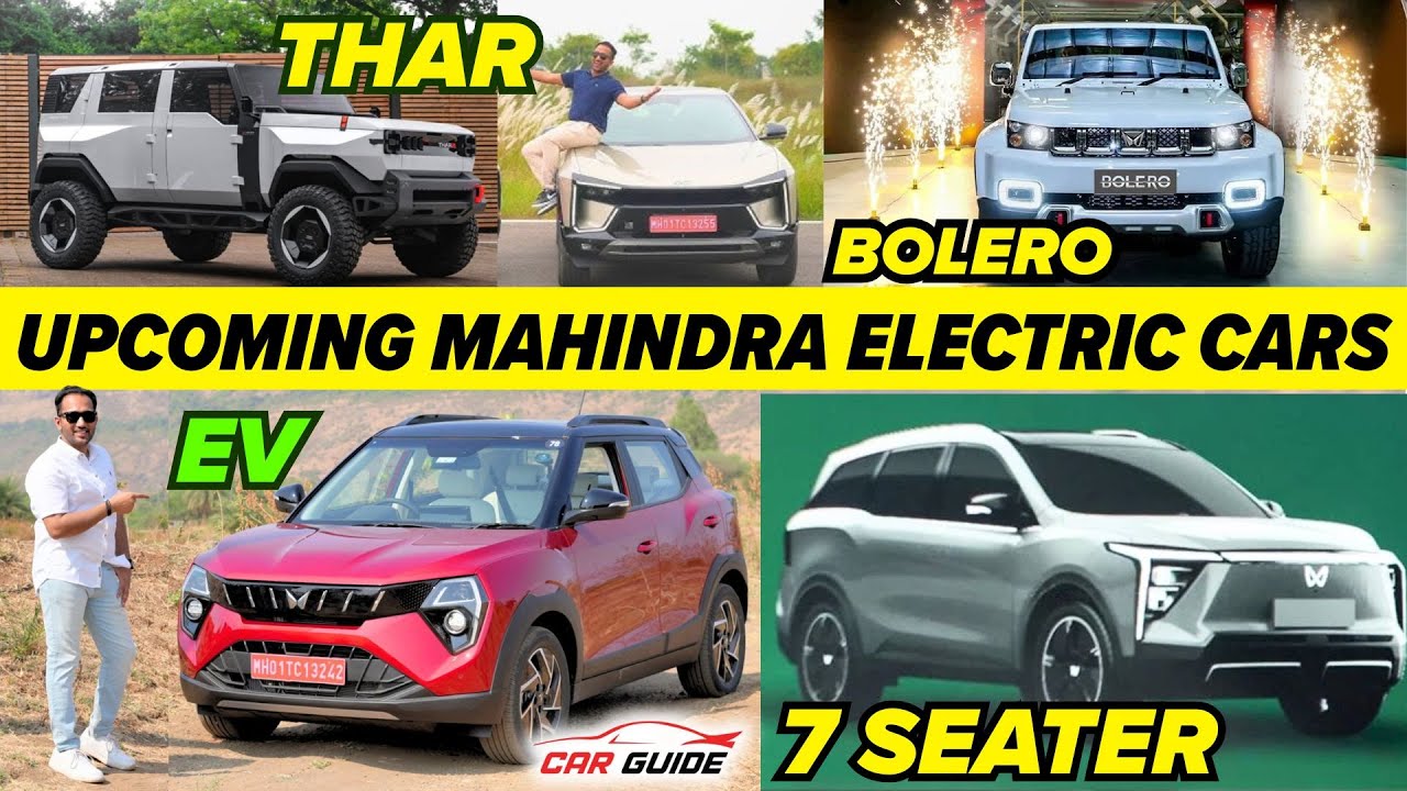 Mahindra's 15 Upcoming EVs: Release Timeline & Buyer's Guide