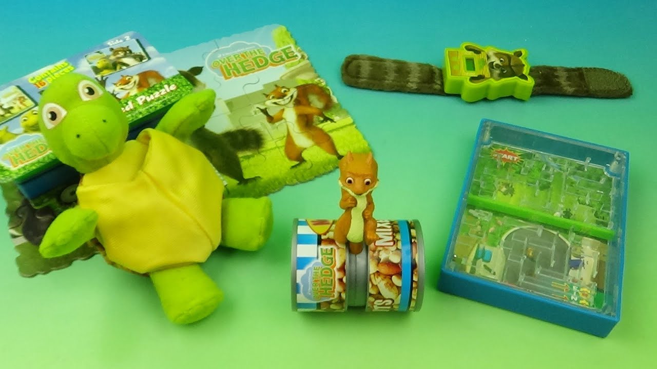 DreamWorks Over the Hedge 2006 Wendy's Toys Review & Guide