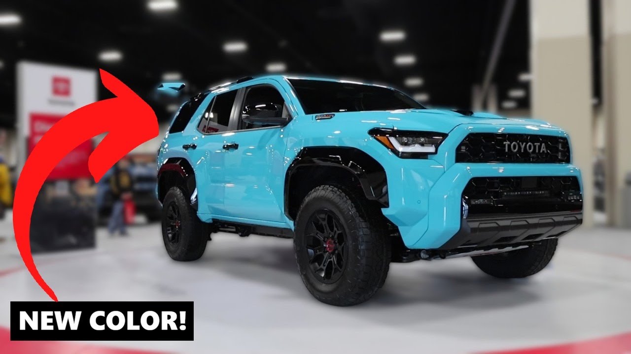 Toyota 4Runner TRD Pro Wave Blue: Real-World Review