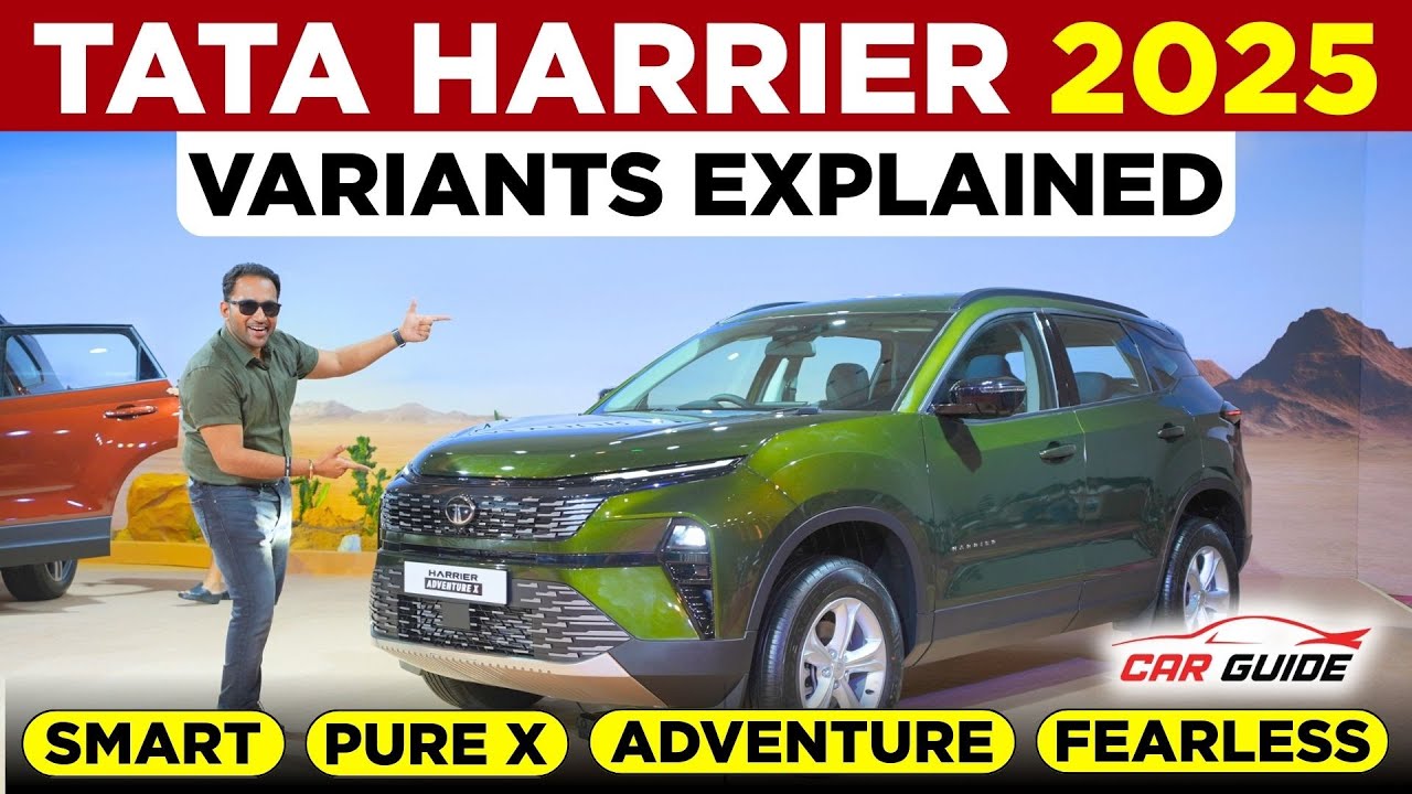Best Tata Harrier Variant 2024: Value Comparison & Expert Pick