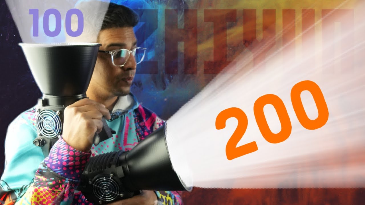 Shun B200 vs B100 Review: Brightness Test & Softbox Setup