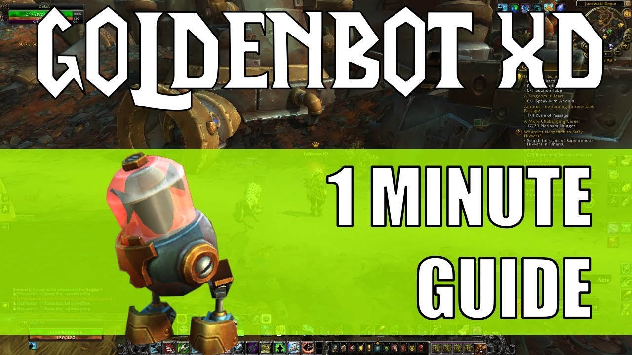 Defeat Bolton in WoW Pet Battles: Golden Bot XD Strategy