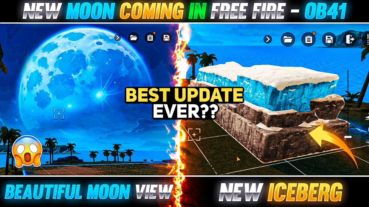 Free Fire Frost Galaxy Update: Moon & Iceberg Leaks Revealed
