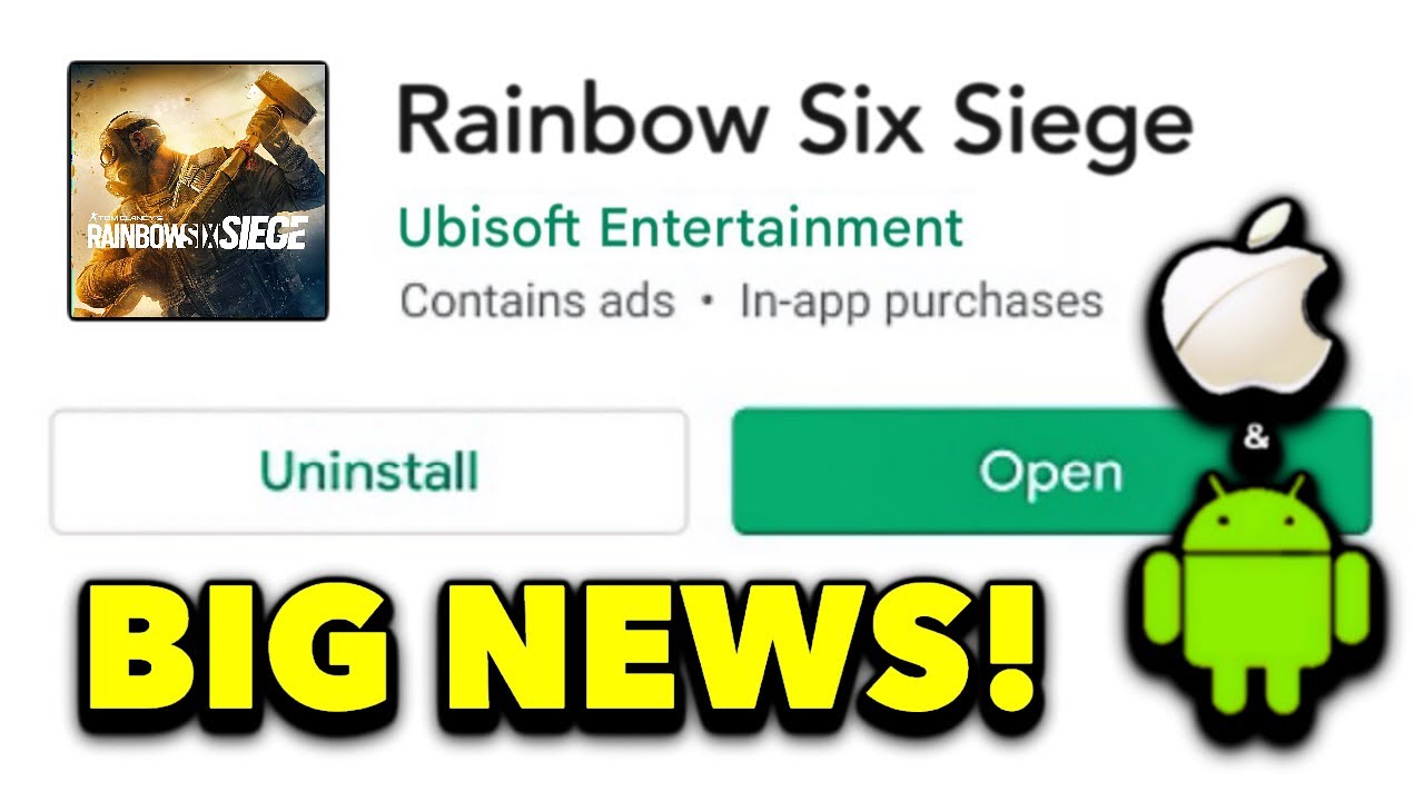 Rainbow Six Siege Mobile Trailer & Release Details