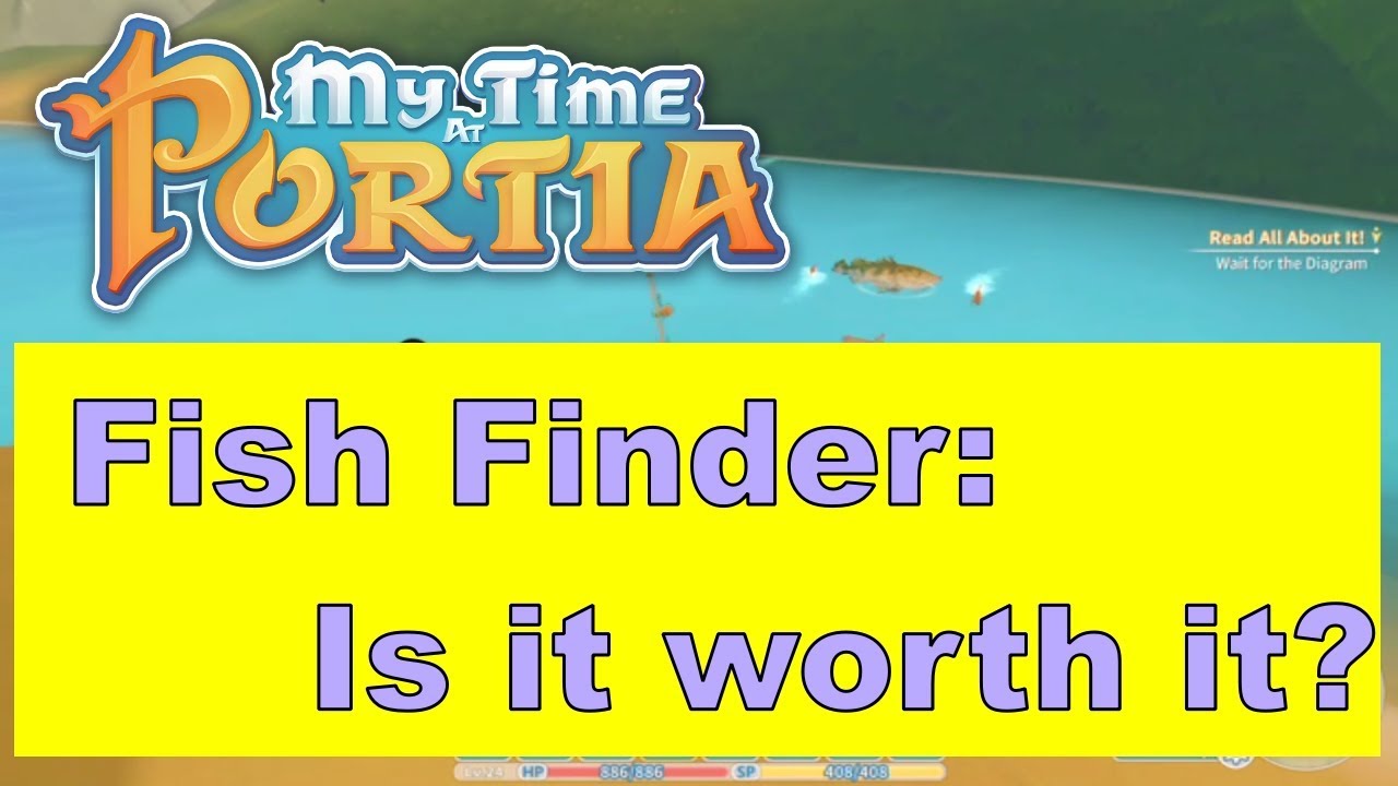 Fish Finder Skill Test: 85% More Gols in My Time at Portia