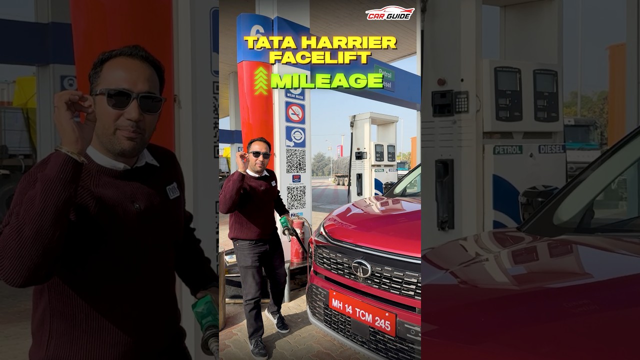 Tata Harrier Petrol Real-World Mileage Test: AI Efficiency Revealed