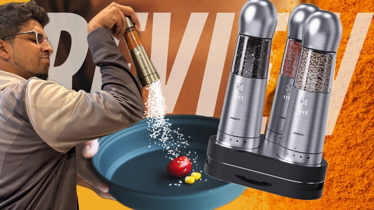 Cospro Smart Grinder Set Review: Wireless Spice Revolution