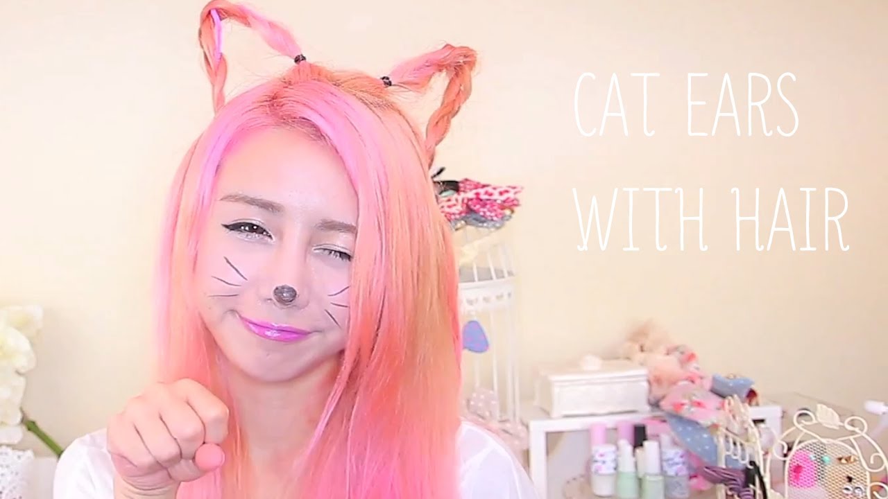 DIY Cat Ears Hairstyle with Pipe Cleaners Tutorial