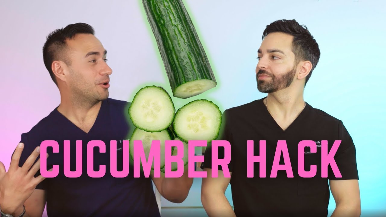 Frozen Cucumber Face Hack: Dermatologists Reveal Risks & Better Options