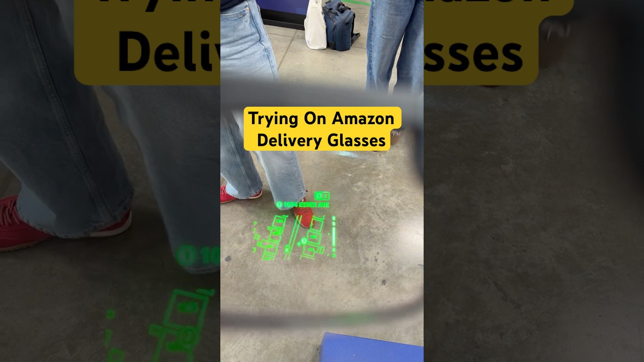 Amazon's AR Glasses for Drivers: Hands-Free Delivery Tech