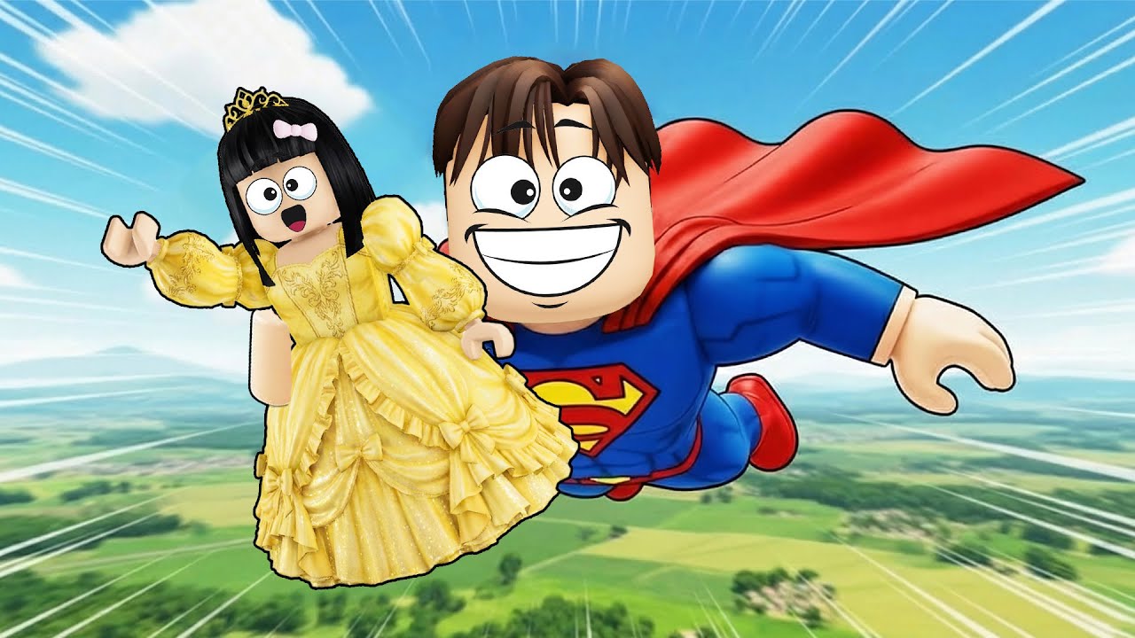 Roblox Superhero Rescue: Jetpack Princess Mission