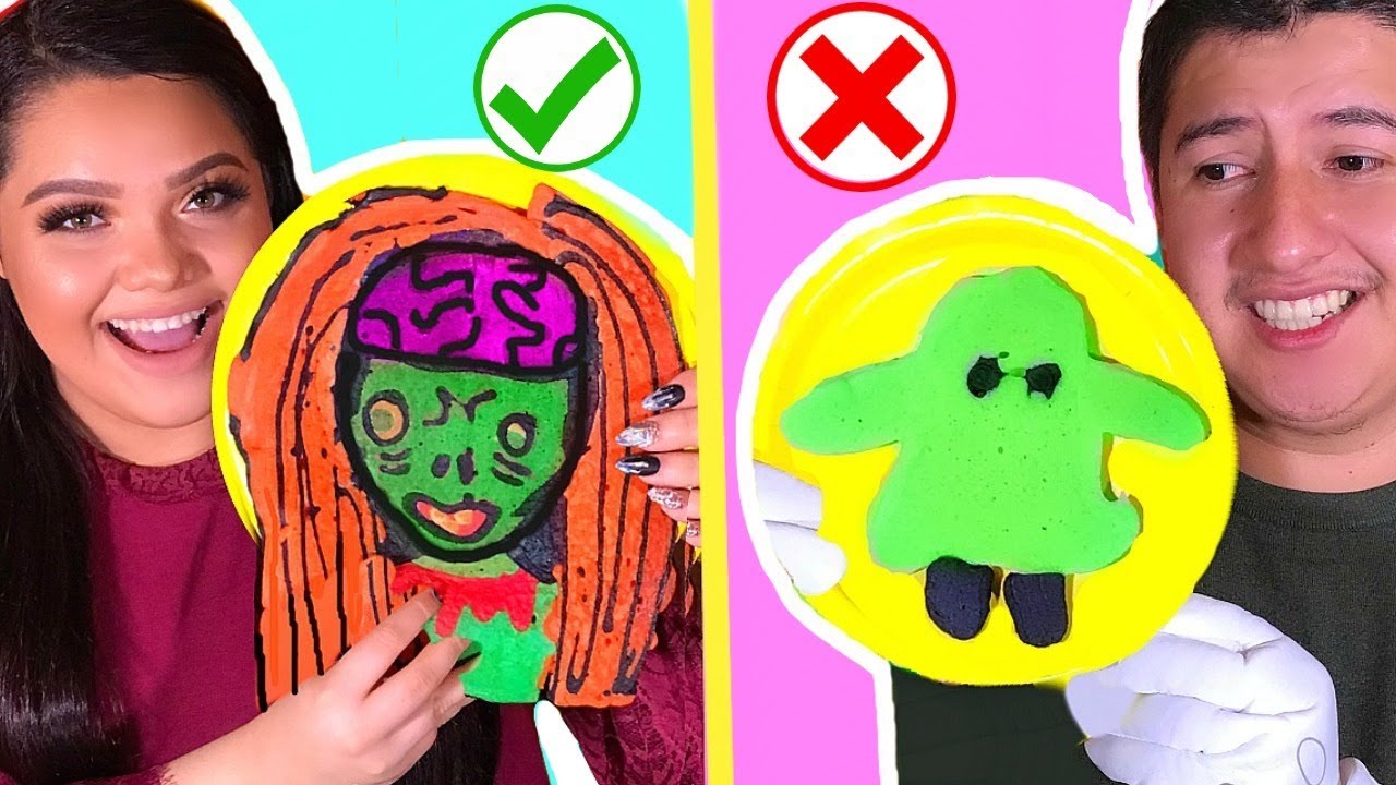 Halloween Pancake Art Challenge: Spooky Breakfast Ideas