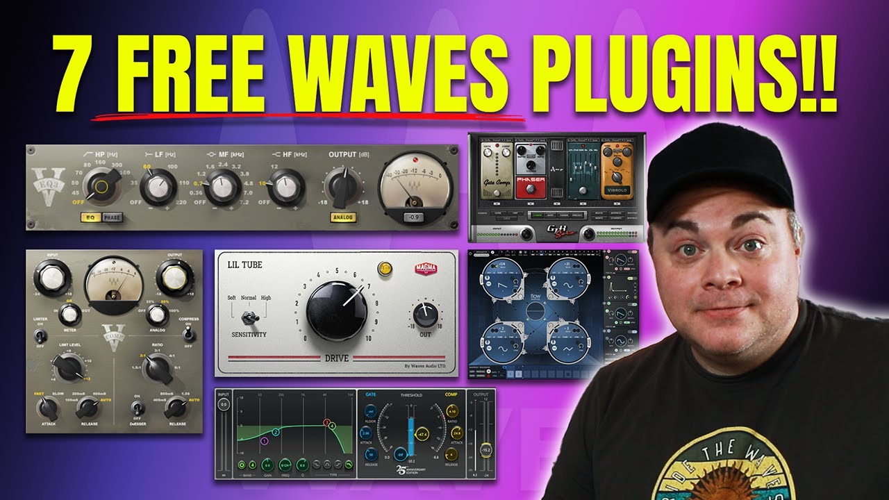 Top 7 Completely Free Waves Plugins for Professional Mixes