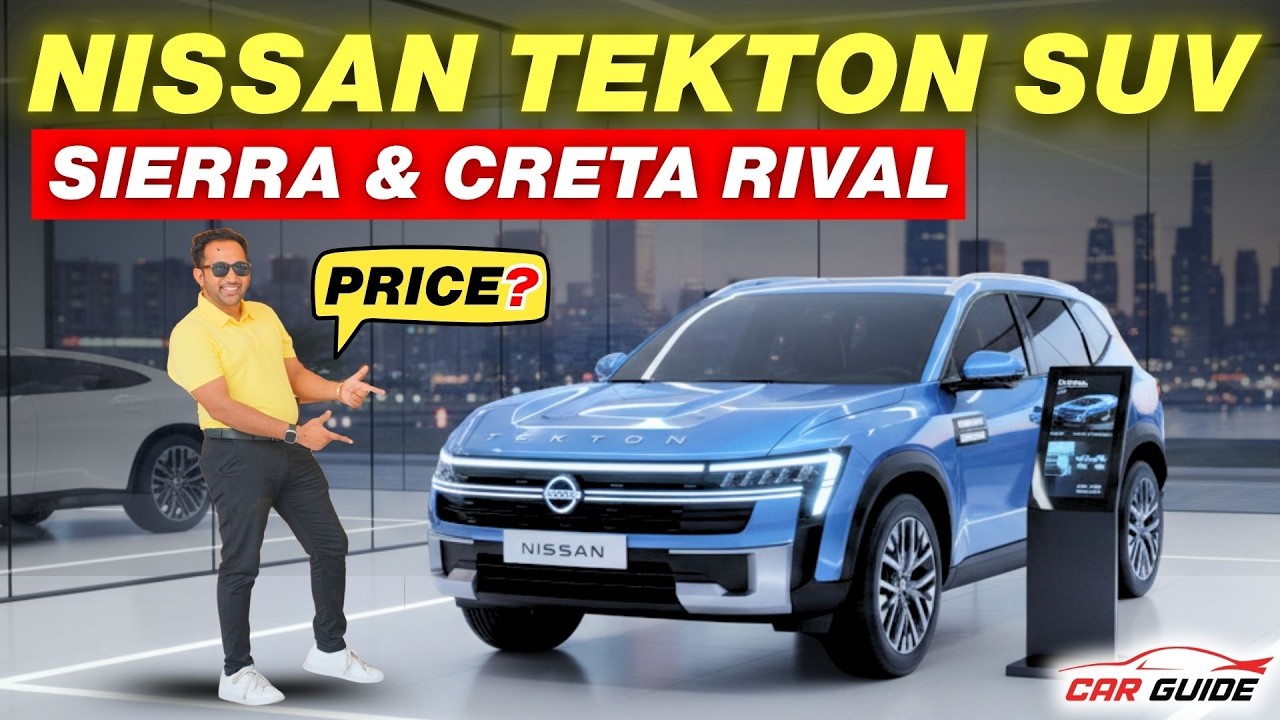 Nissan Tecton SUV India Launch: Pricing, Features & Competition