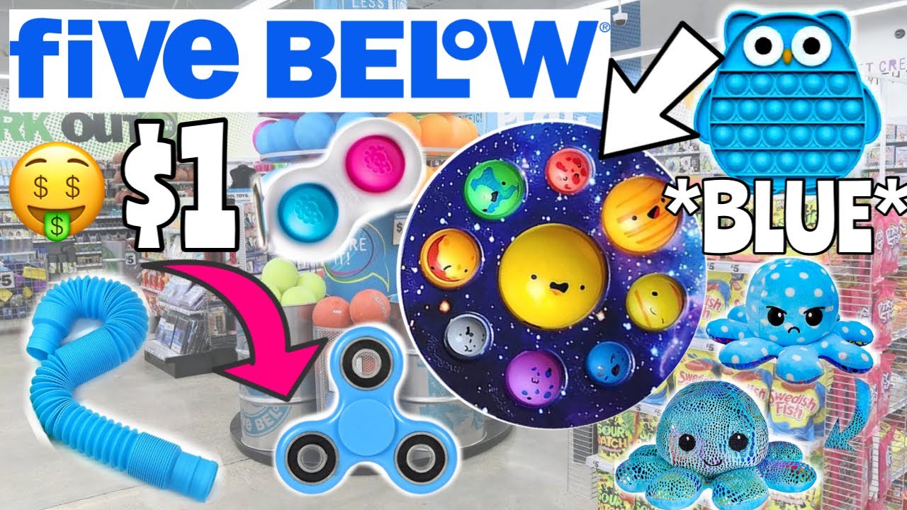 Top Blue Fidget Toys at Five Below: Expert Haul Guide
