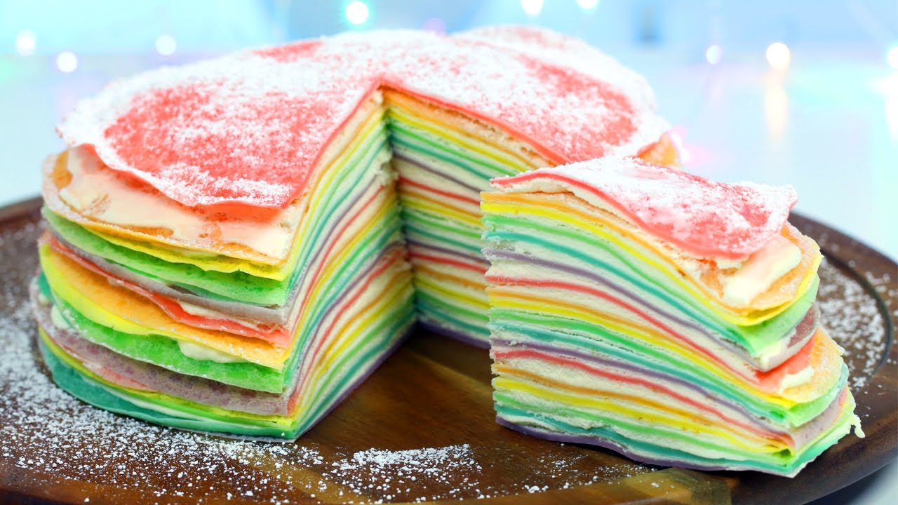 Rainbow Crepe Cake Recipe: Perfect Colorful Layers
