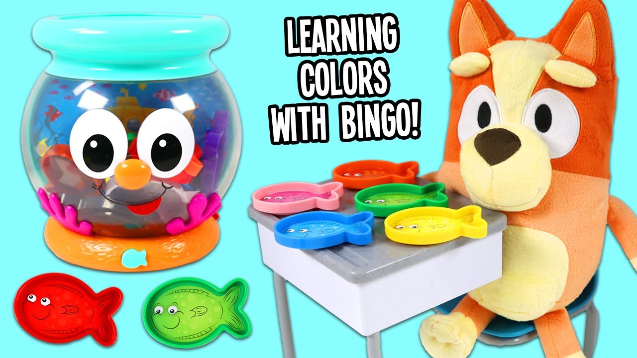 Teach Colors to Toddlers with Fun Fishbowl Activity