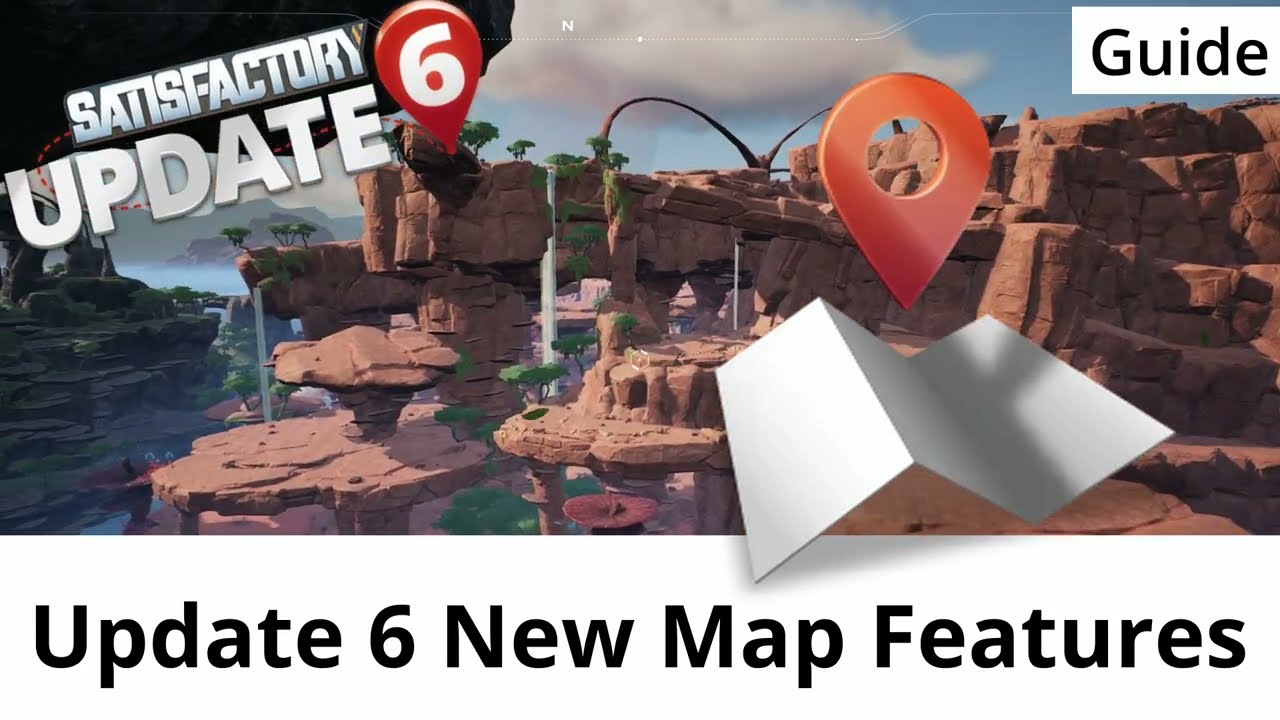 Master Satisfactory Update 6 Map: Early Access to Advanced Tactics